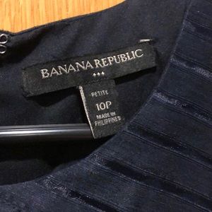 Blue petite dress (Banana Republic)